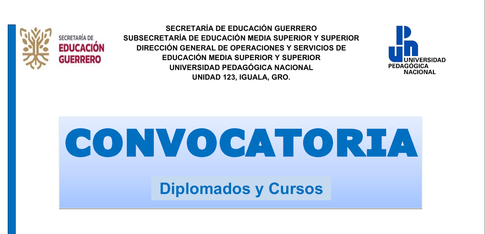 Convocatorias